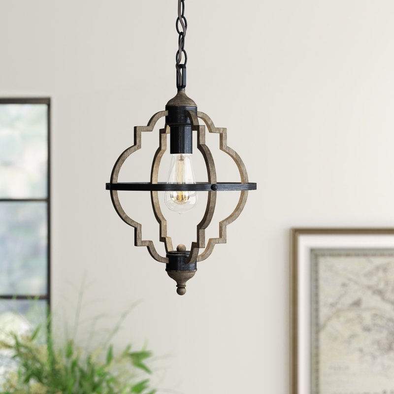Three Posts Harmoni 1 Light Unique / Statement Geometric Pendant